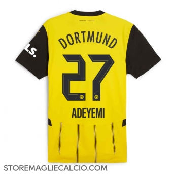Borussia Dortmund Karim Adeyemi #27 Maglia Gara Casa Repliche 2024-25